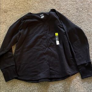 Tek Gear Black V-Neck Sweatshirt